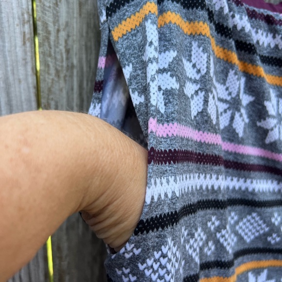 SIMPLY VERA VERAWANG Isle 2 Piece Lounge Sleep Pajama Set Sz XXL NWT NEW - Picture 16 of 16